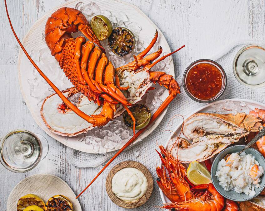 Seafood for Christmas lunch. Picture by Seafood Industry Australia