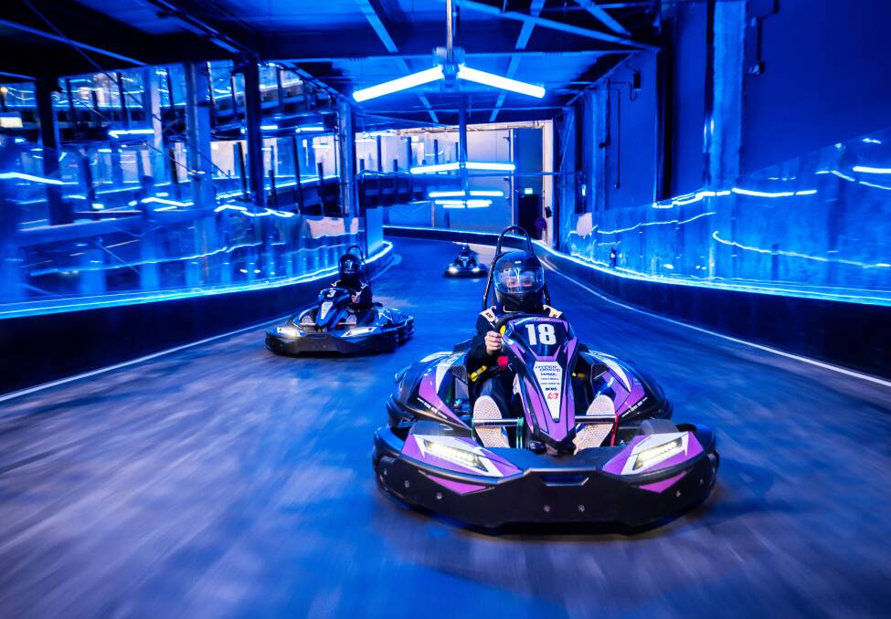 Go-kart arena HyperDrive.