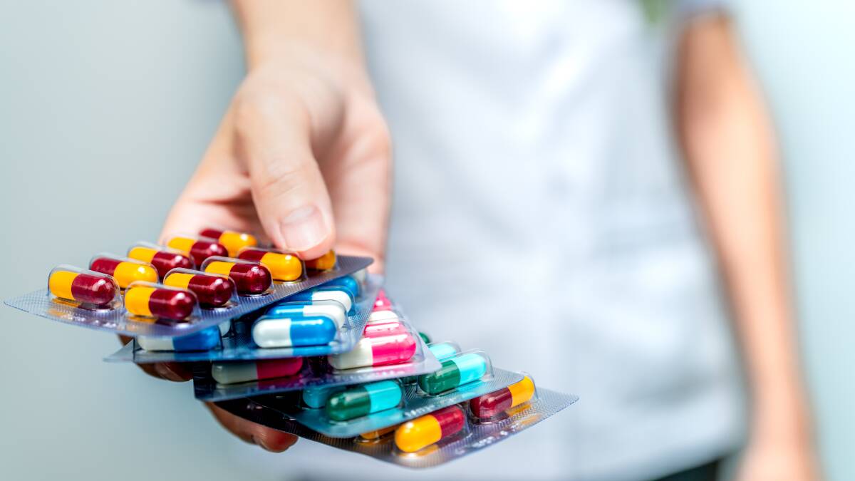 An array of colourful pharmaceutical packets. Picture by Shutterstock.