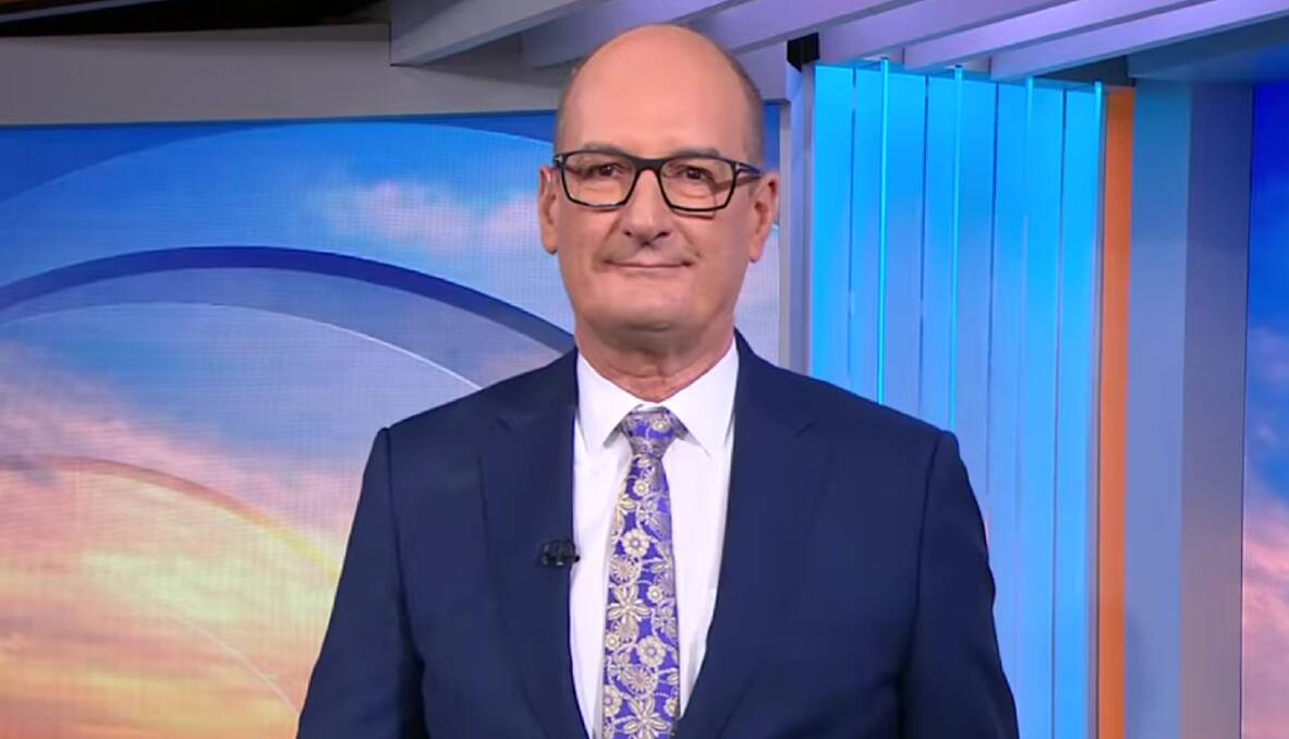 David Koch signs off from Sunrise after 21 years co-hosting the show. Picture by Channel 7