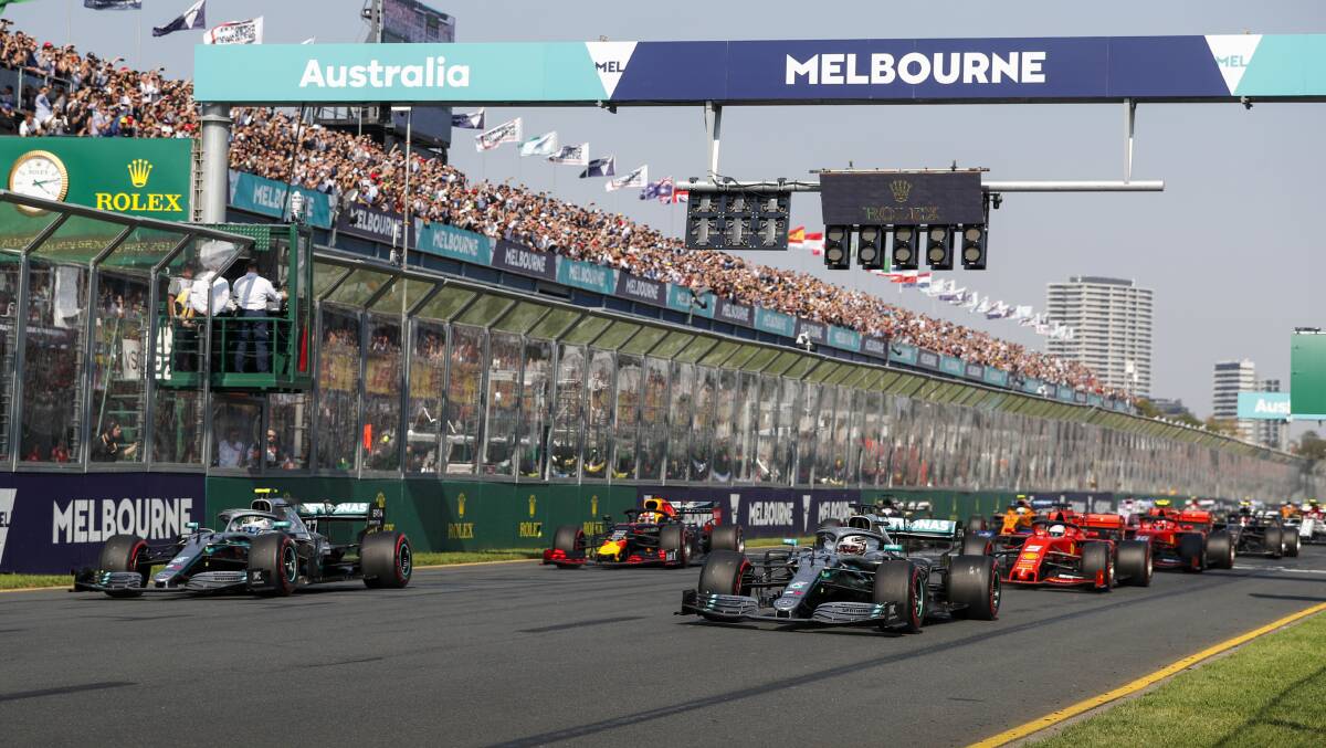 Formula 1 action is taking over Melbourne from March 30 to April 2. Picture by Australian Grand Prix Corporation. 