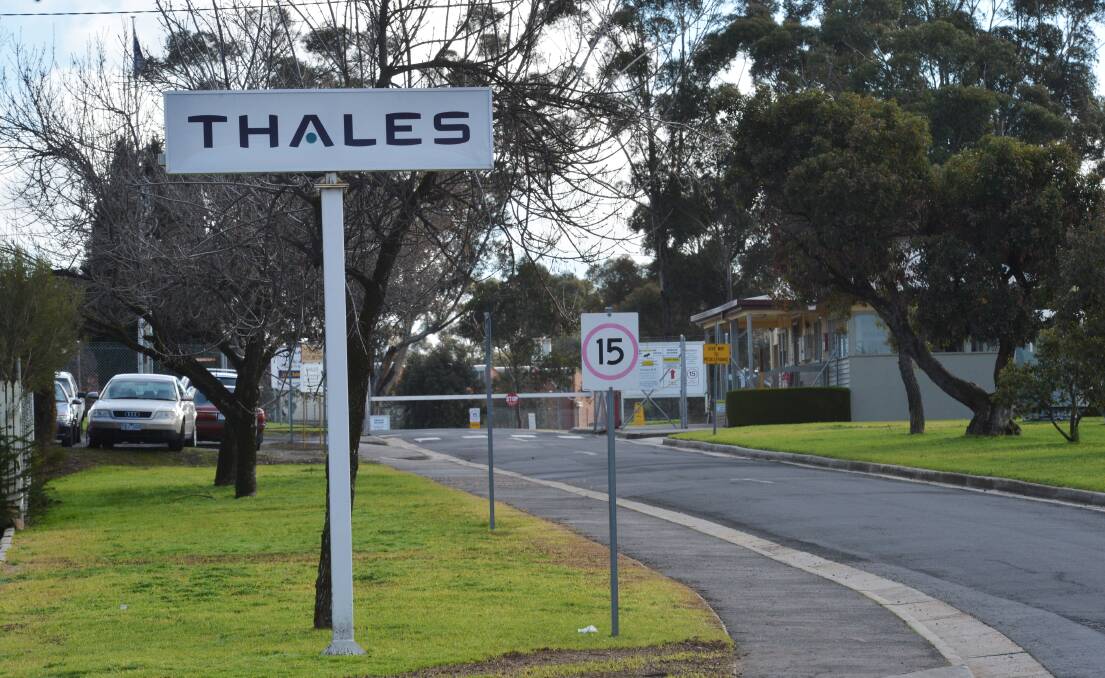 Thales has been fined and convicted for a Bendigo worker's death in 2020. Picture file