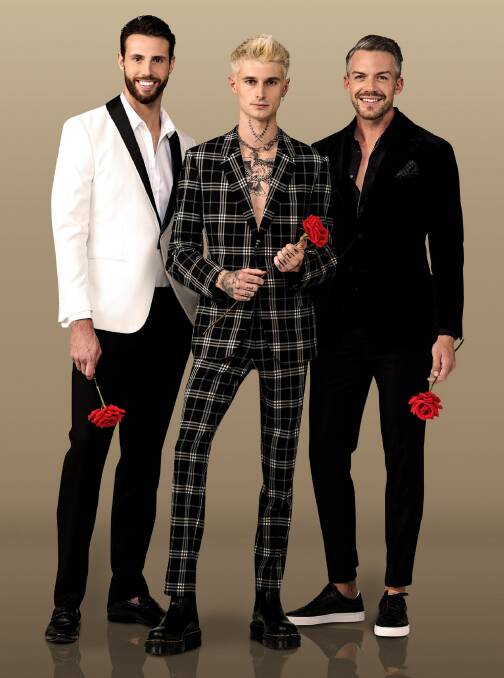 The stars of the new season of The Bachelor are Felix Von Hofe., Thomas Malucelli, and Jed McIntosh. 