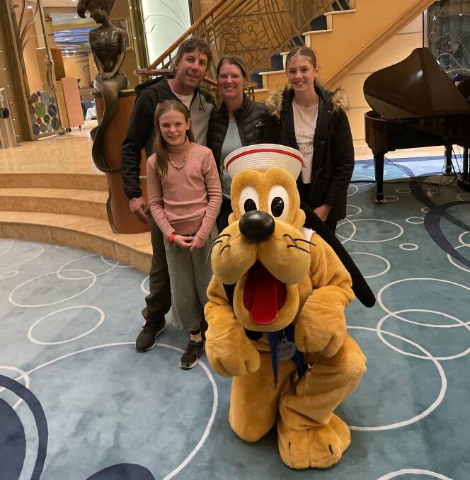 Kellie and Mark and their daughters Maddison, 12, and Tayla, 10. Picture supplied