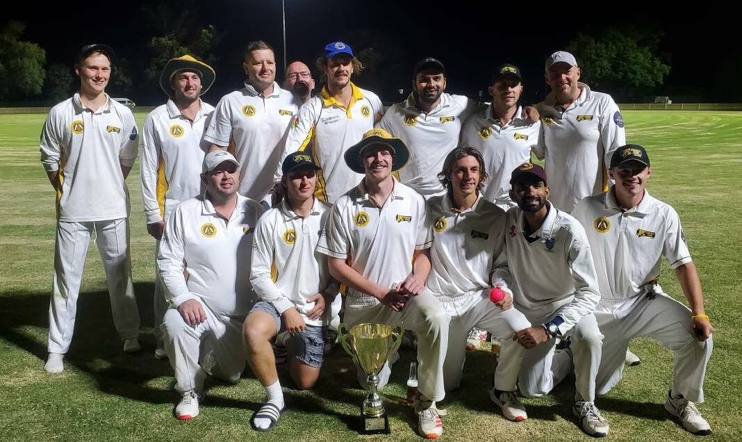 New joint venture Valley/JPC won the Coalfields Cup Twenty20 title against Greta Branxton earlier this year. Picture supplied.
