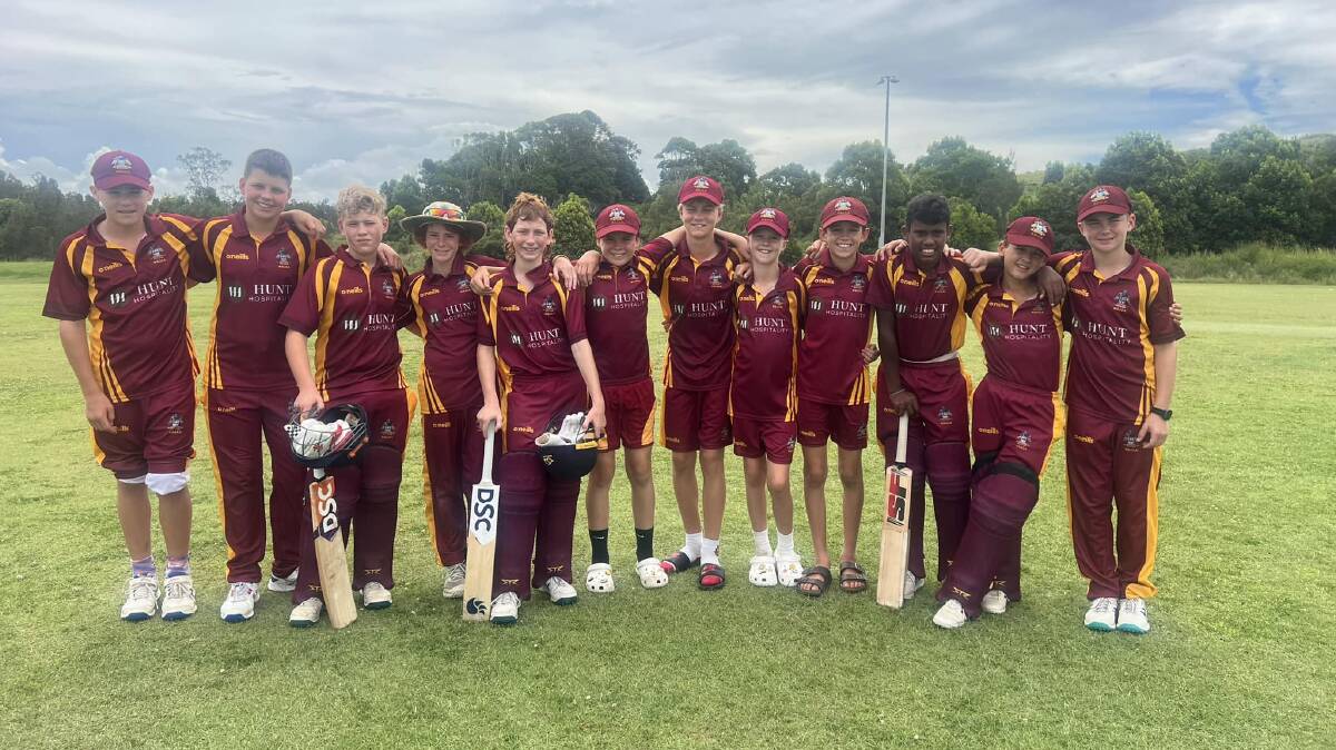 Maitland under-13s after their win against Inner West Harbour at Ballina on Tuesday, January 9, 2024. Picture supplied.