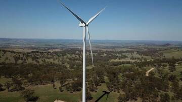 The first stage of the Bowmans Creek Wind Farm will have 54 turbines up to 220 metres high. File picture