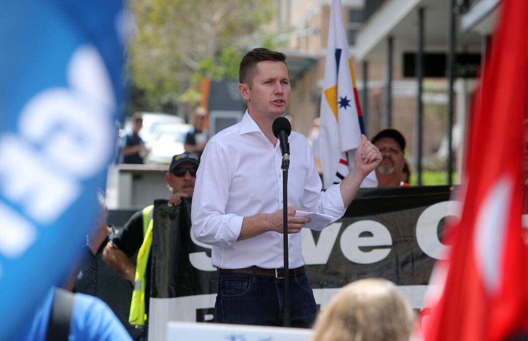 ALL COLOURS: Australian Workers Union secretary Daniel Walton. The union says all hydrogen technologies should be on the table, regardless of their energy efficiency or greenhouse gas emissions in production. Picture: Robert Peet