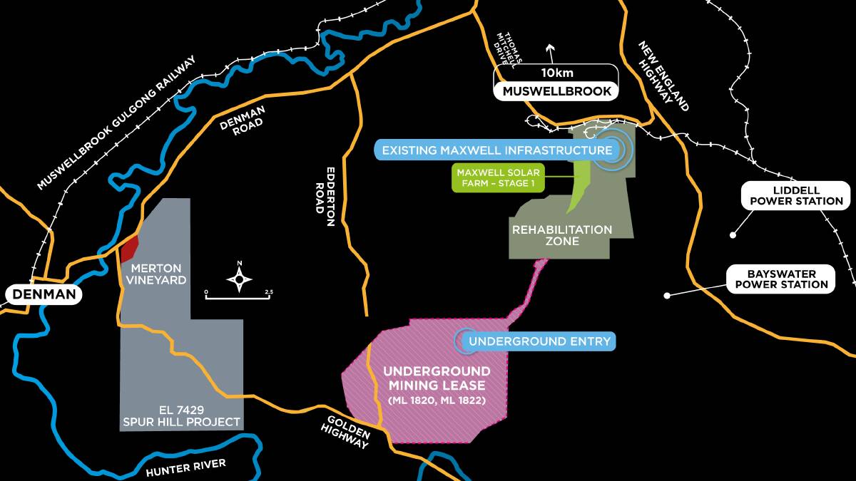 Malabar Resources seeks 'minor' changes to Maxwell underground near Muswellbrook