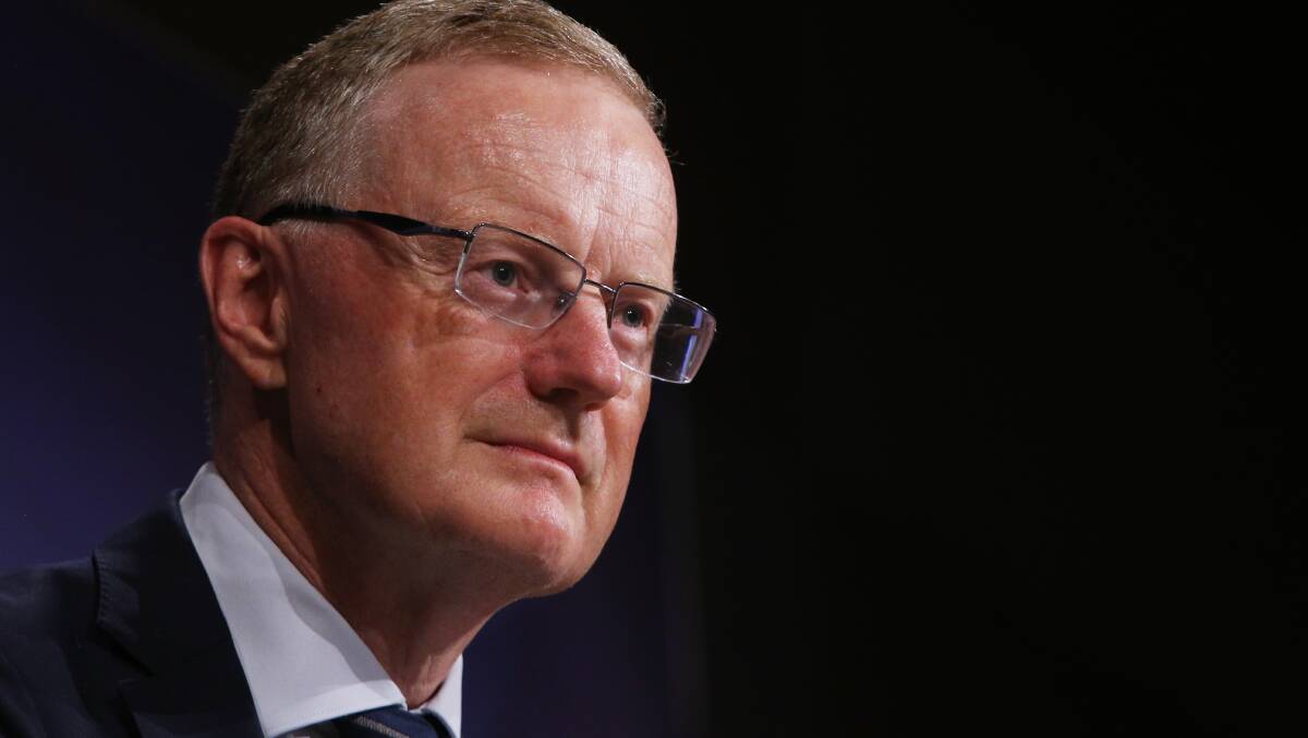 RBA governor Philip Lowe. Picture Getty Images