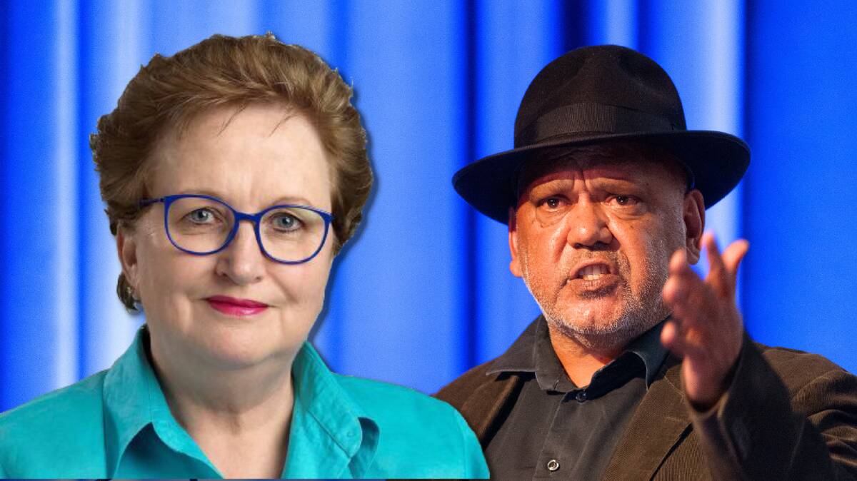 Noel Pearson in Canberra this week. His comments around a failed Voice make for an ugly proposition, says Amanda Vanstone. Picture by Sitthixay Ditthavong