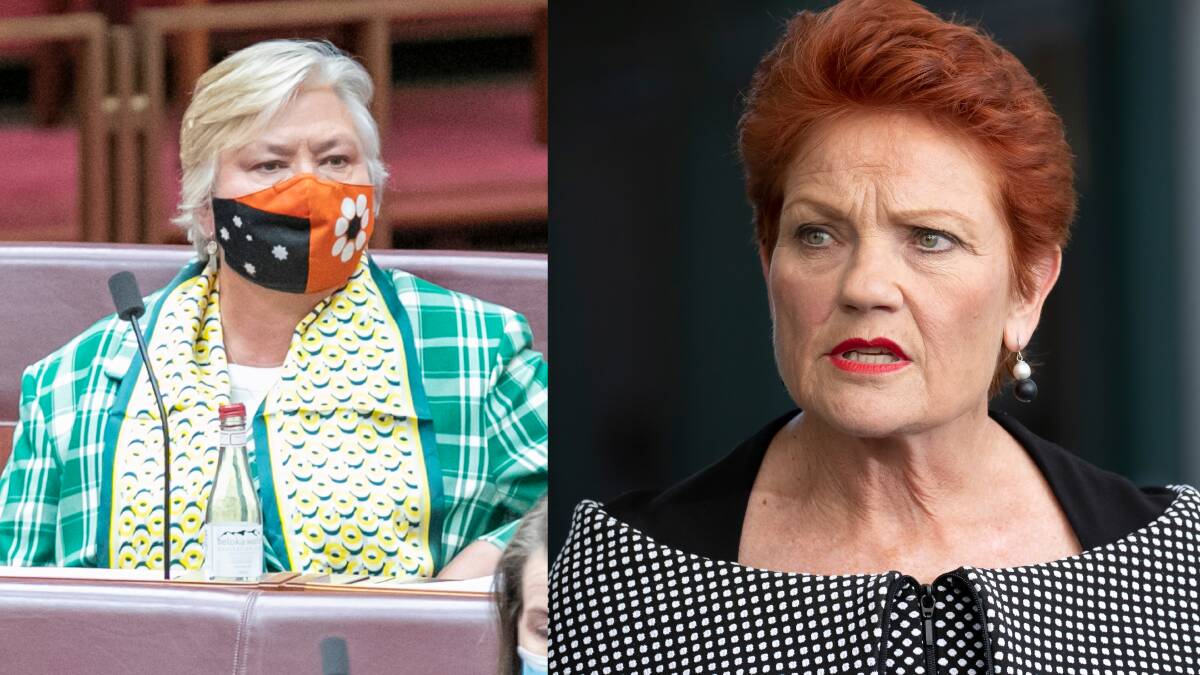 Country Liberal Senator Sam McMahon, left, and One Nation leader Pauline Hanson, who has threatened to cause "mayhem" in the final sitting fortnight of the year. Picture: Keegan Carroll and Sitthixay Ditthavong Country Liberal Senator Sam McMahon, left, and One Nation leader Pauline Hanson, who has threatened to cause "mayhem" in the final sitting fortnight of the year. Picture: Keegan Carroll and Sitthixay Ditthavong