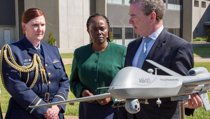 Australia was to purchase 12 armed SkyGuardian or Reaper drones at a cost of about $2 billion, but the project was cancelled. Picture Department of Defence
