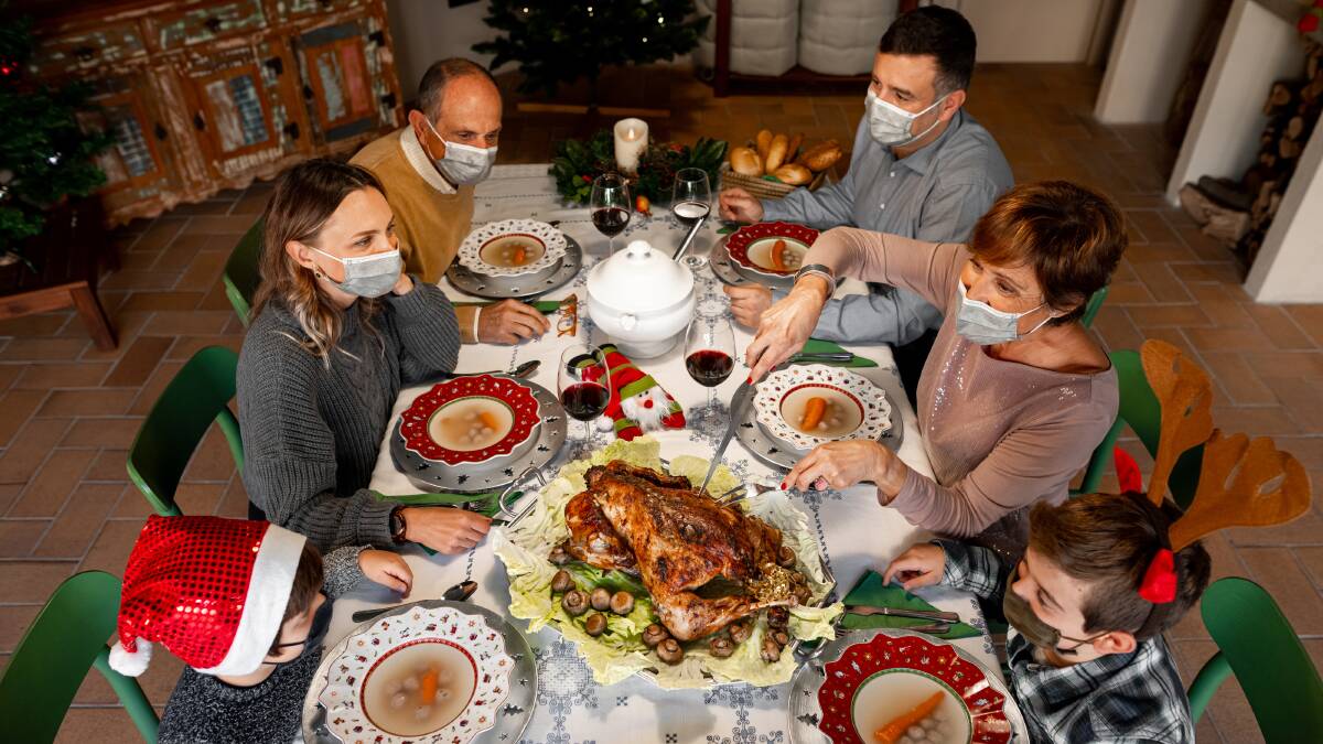 Many Christmas lunches were missing loved ones this year, thanks to COVID. Picture Shutterstock