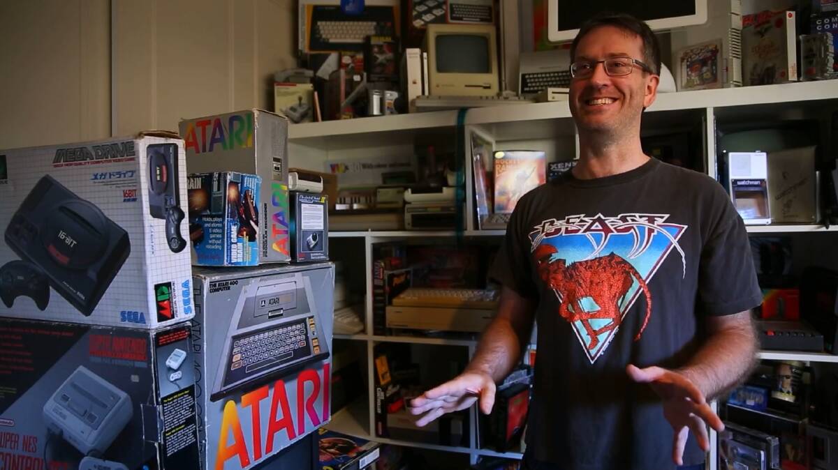Cameron Bonde is a retro gamer in the documentary of the same name, and the makers let him ramble on far too long on the subject.