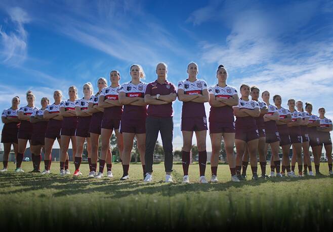 A League of Her Own takes a behind-the-scenes look at the women's Queensland State of Origin team