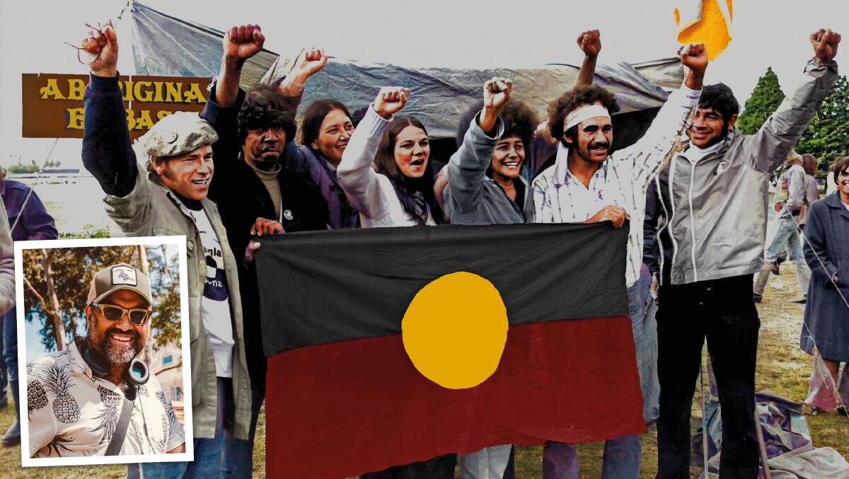A documentary on the first year of the Aboriginal Tent Embassy by film-maker John Harvey (inset) uses ABC archival footage to brilliant effect in telling the story.
