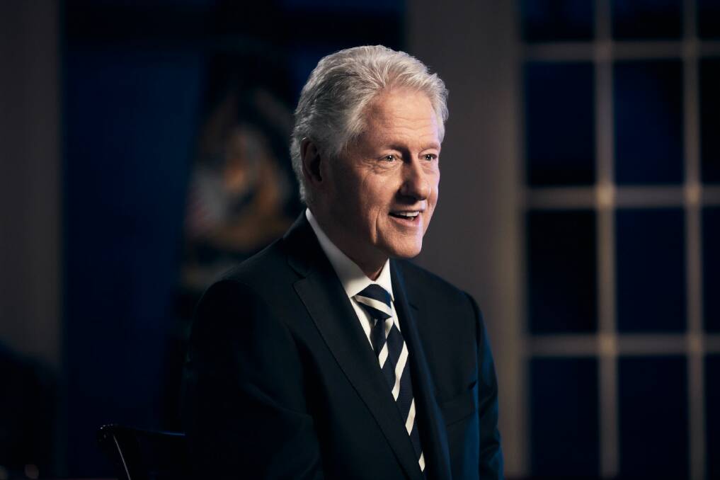 Bill Clinton hosts an SBS series about the past Presidents of the United States