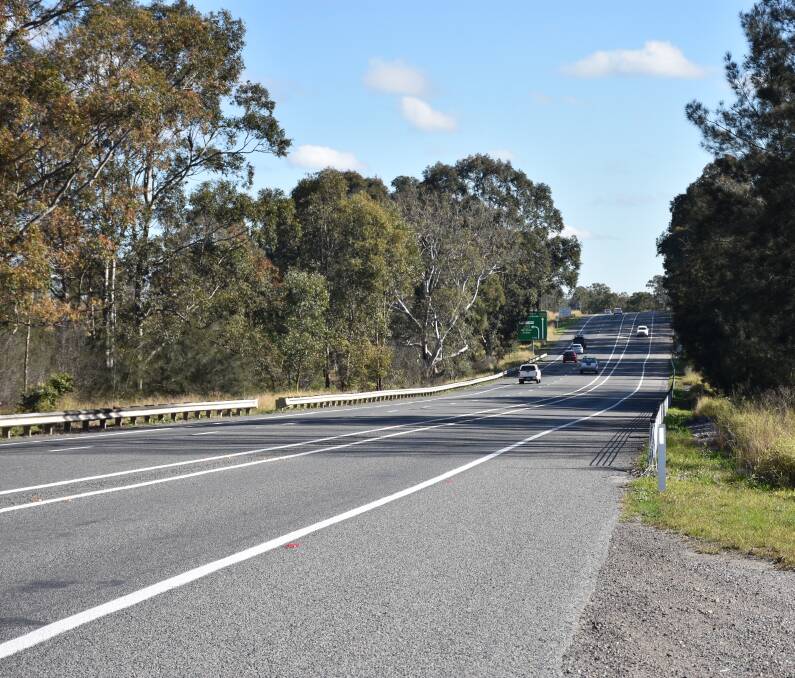 ON THE WAY: The New England Highway north of Bell Road is to be upgrades to dual lanes in both directions. Construction work will commence later this year.