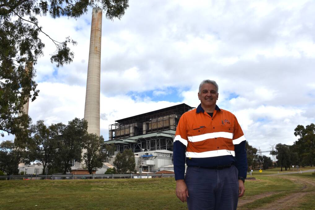 Len McLachlan, general manager AGL's Liddell and Bayswater power stations. Photo Louise Nichols.