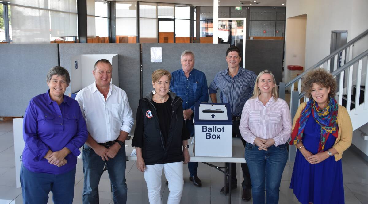 Seven of the 13 candidates were on hand on Friday morning for the draw of the ballot paper in the Upper Hunter by-election.