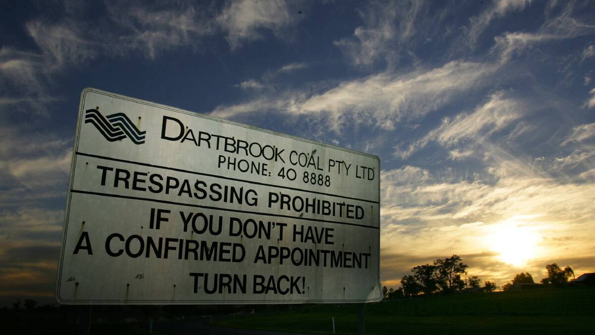 Recommendation to restart Dartbrook mine
