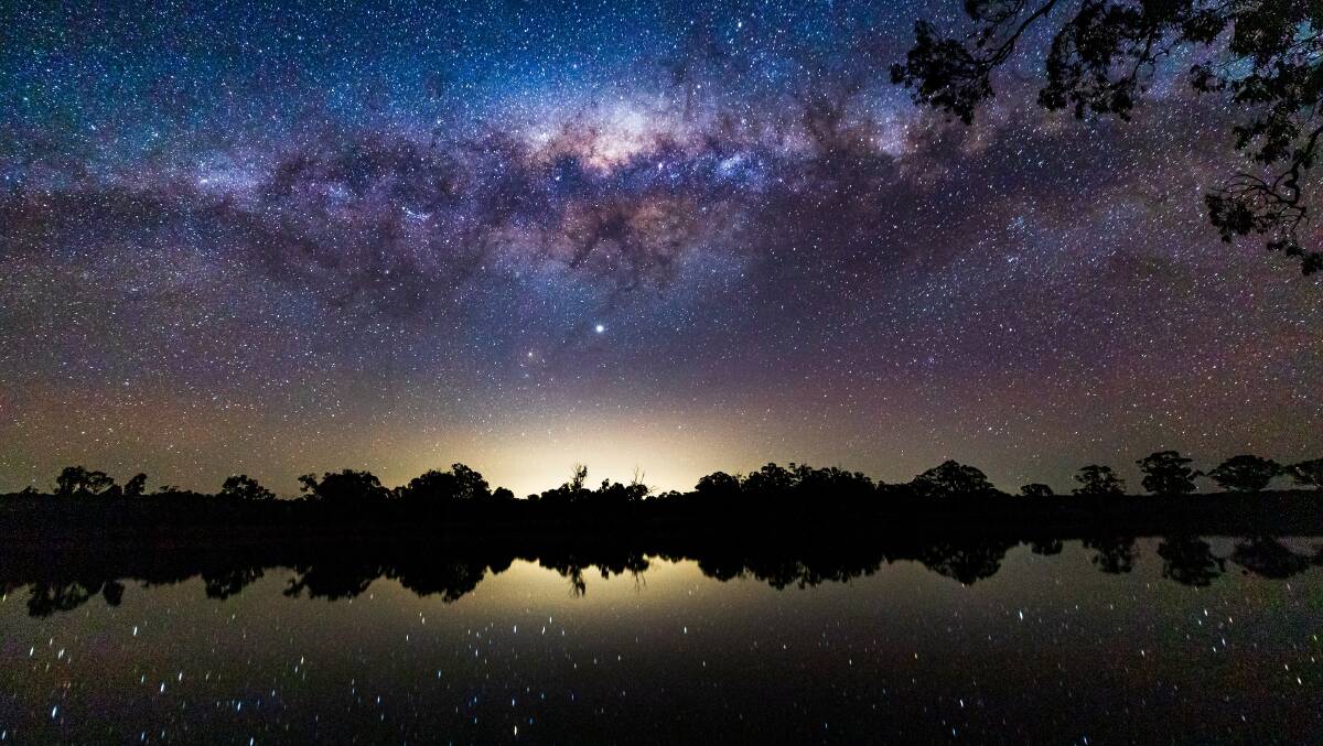 'PLAYGROUND': Visitors to the new River Murray International Dark Sky Reserve can come in search of the perfect night sky, 365 days a year. Photo: @symmetricalshots