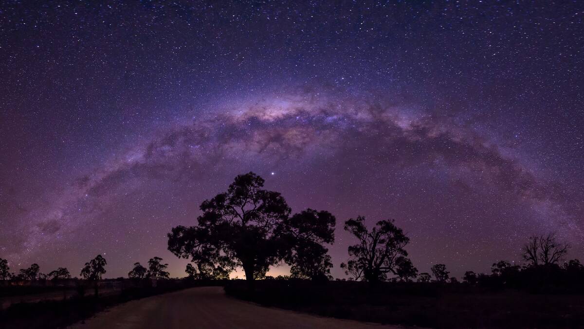 Many interesting celestial features can be seen with the naked eye or through binoculars at the new reserve. Photo: Adeltritus