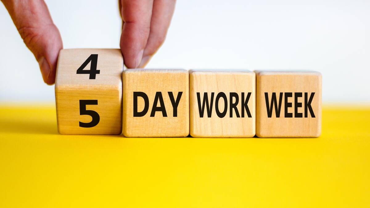 The five-day week "front up and work your hours" mindset still exists. Picture Shutterstock