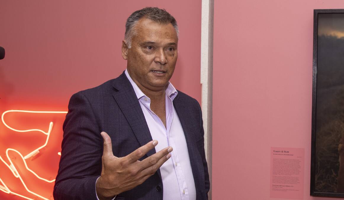 Stan Grant has stepped down as host of the ABC's Q&A. Picture by Keegan Carroll