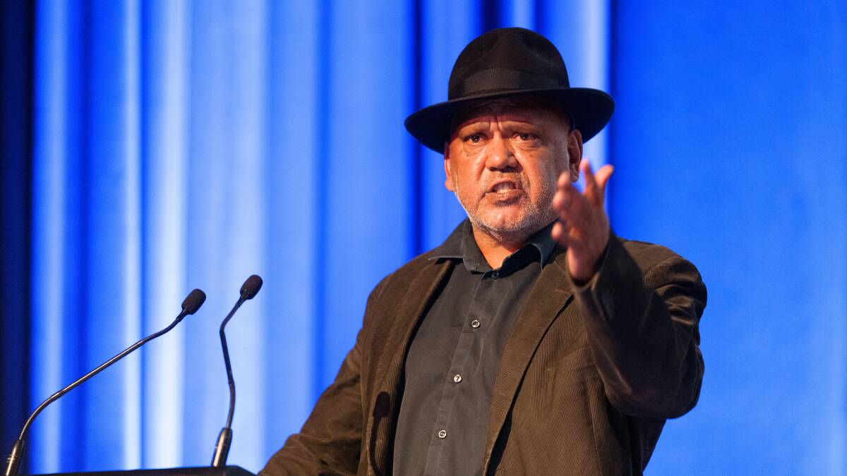 Noel Pearson in Canberra this week. His comments around a failed Voice make for an ugly proposition. Picture by Sitthixay Ditthavong