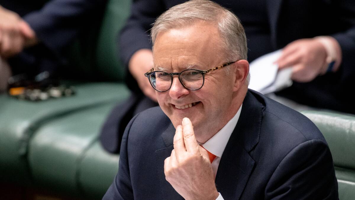 Anthony Albanese has good reason to smile. Picture by Elesa Kurtz Anthony Albanese has good reason to smile. Picture by Elesa Kurtz