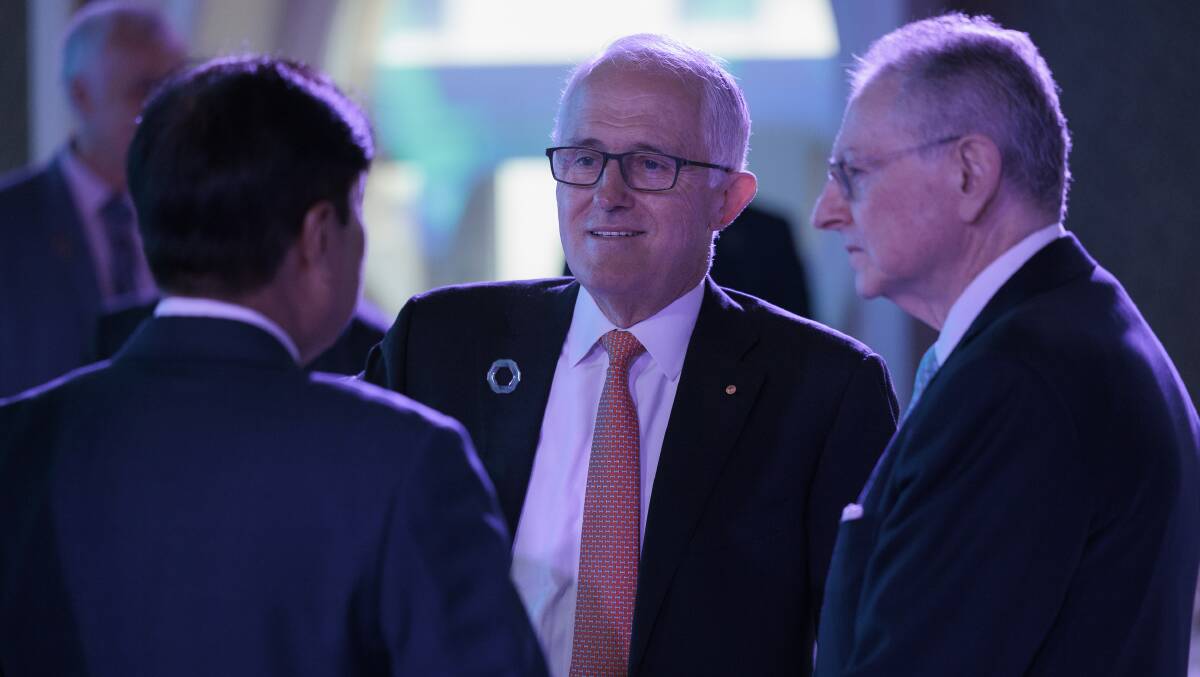 Former prime minister Malcolm Turnbull was sent a foreign interference letter for having a connection to organisations owned by foreign governments. Picture Getty Images