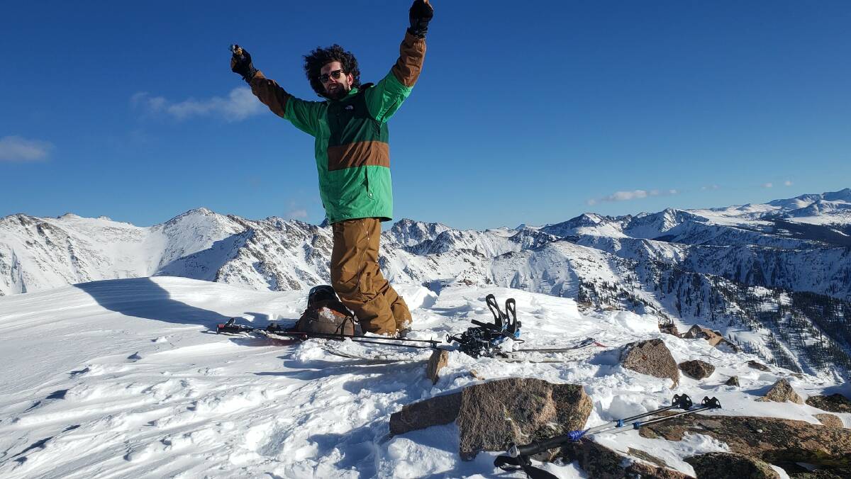 Missing Canberra skier Andrew Seton has been identified by police. Picture supplied