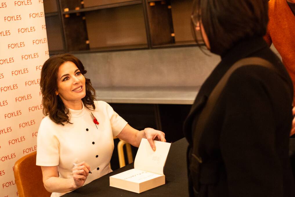 SERVED: Nigella Lawson will appear at the Civic Theatre on February 1.
