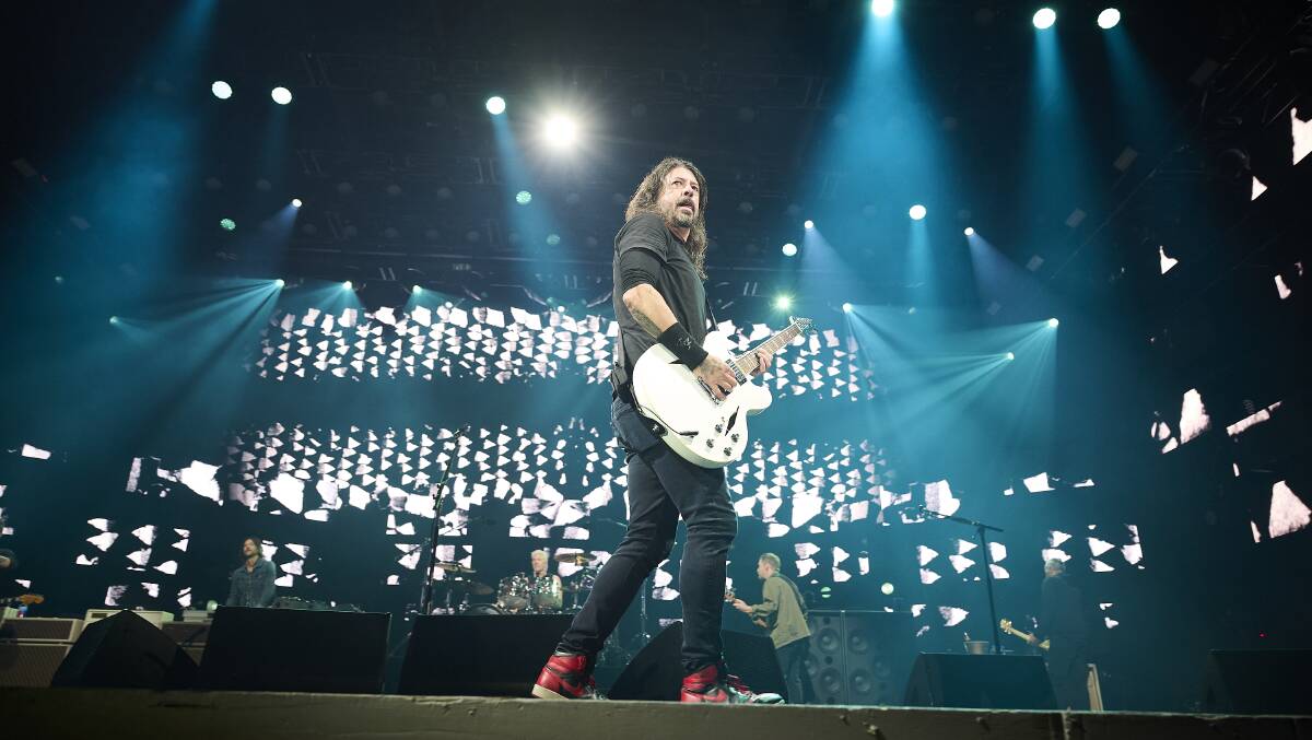 Dave Grohl has poured all his grief into The Foo Fighters' 11th album But Here We Are. Picture supplied