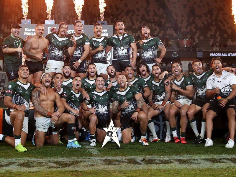 Reigning champs: The Maori Kiwis have been the victors in the three previous clashes against the Indigenous All-Stars. File picture
