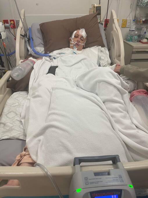 Kylee suffered a brain injury after falling from a deck at her hotel. Picture supplied