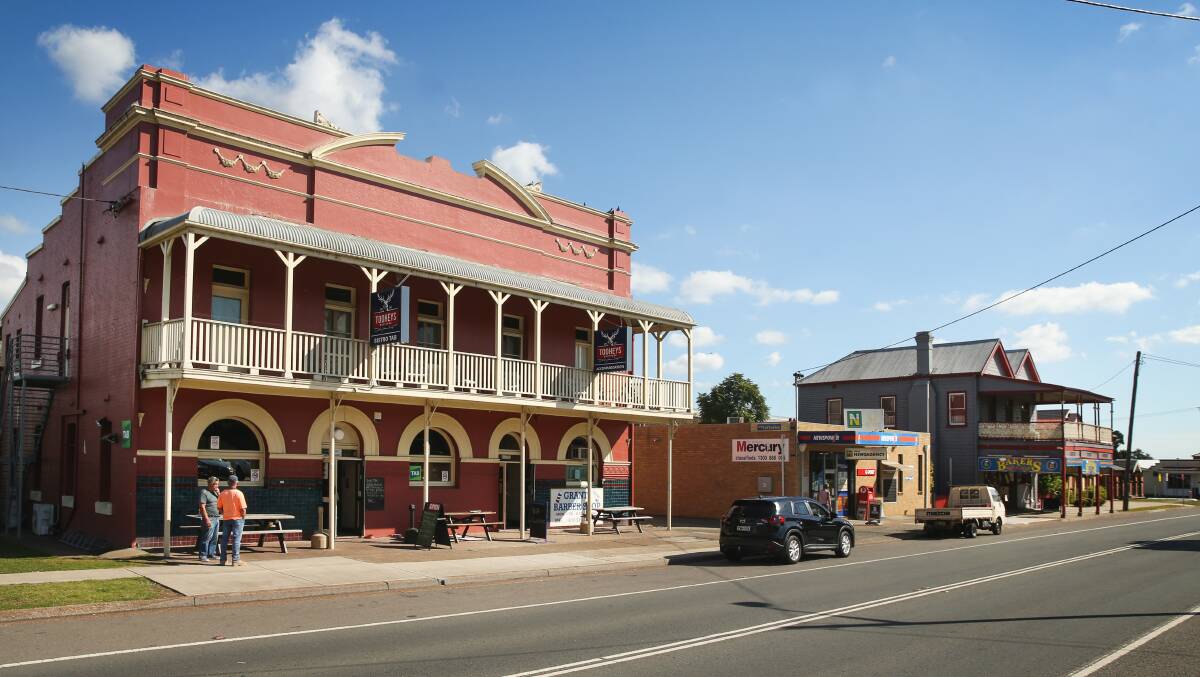 HISTORIC: Tattersals Hotel is the only pub in Greta.