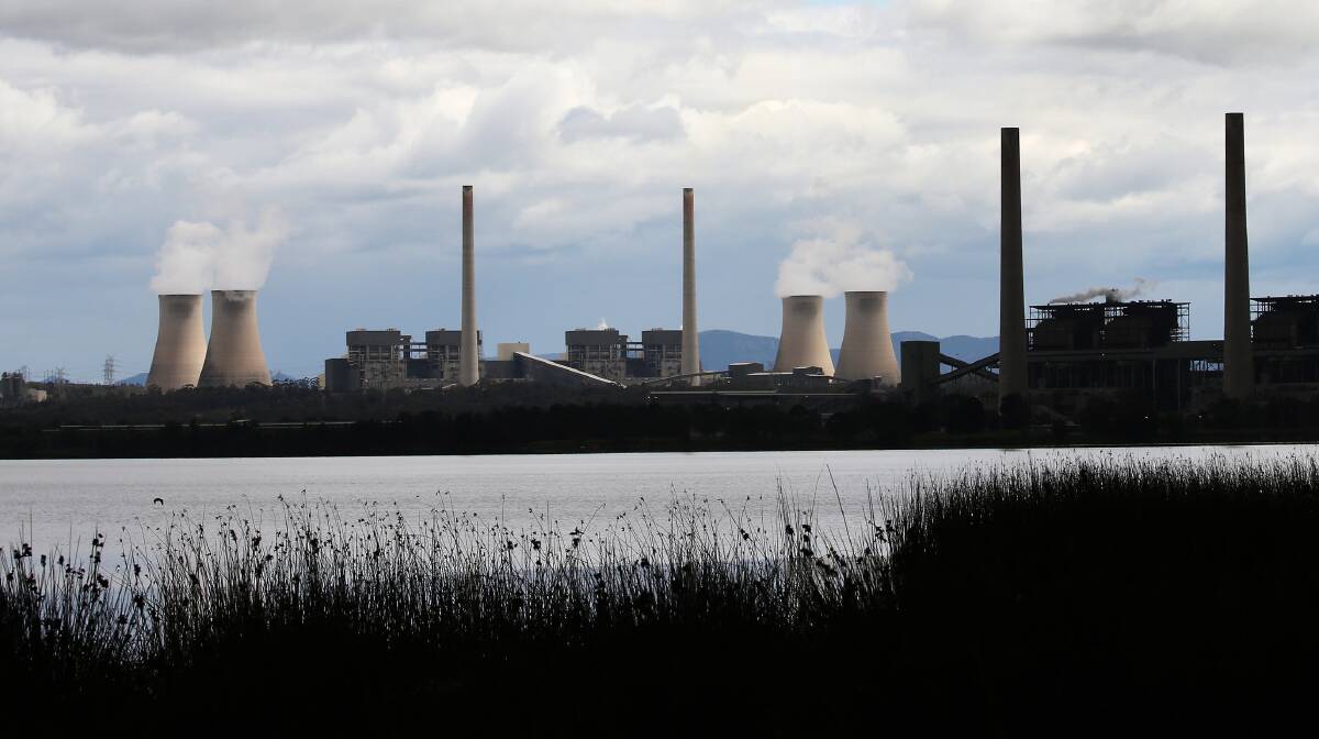The Hunter's Liddell and Bayswater power stations. Picture by Peter Lorimer