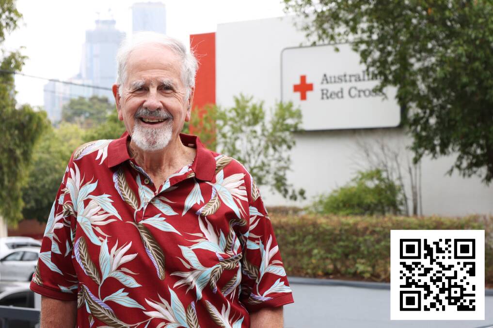 Bruce Smith wants people to know that they can continue to support the causes they care about, even after they've passed on. Scan the QR code to find out more. Picture supplied