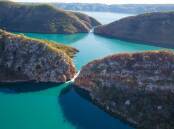 Be impressed as you boat back and forth through the Horizontal Falls, Western Australia. Picture Shutterstock