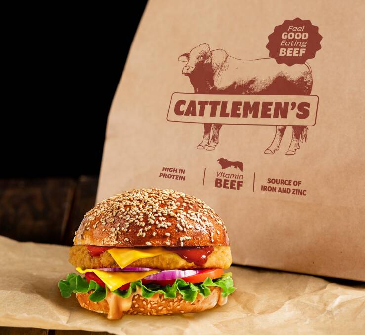 Cattlemen's sensational Beef Schnitty Burger. Picture Red Candy 