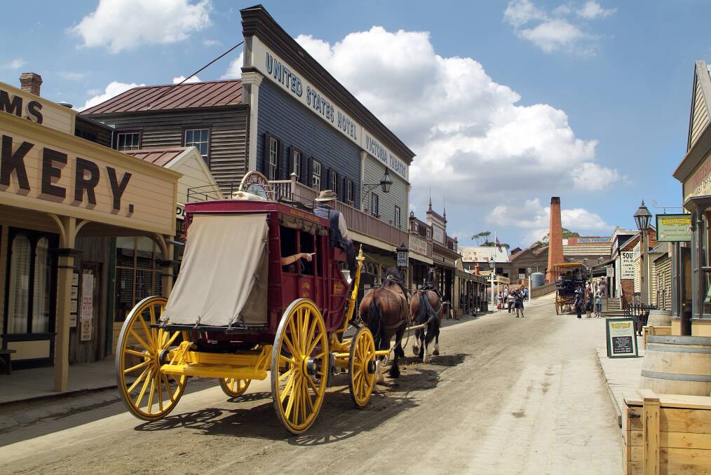 A captivating step back in time is had at Sovereign Hill, Ballarat. Picture Shutterstock