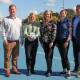 Maitland Mayor Philip Penfold pictured with representatives from council, Netball NSW and Maitland Netball Association. Image supplied.