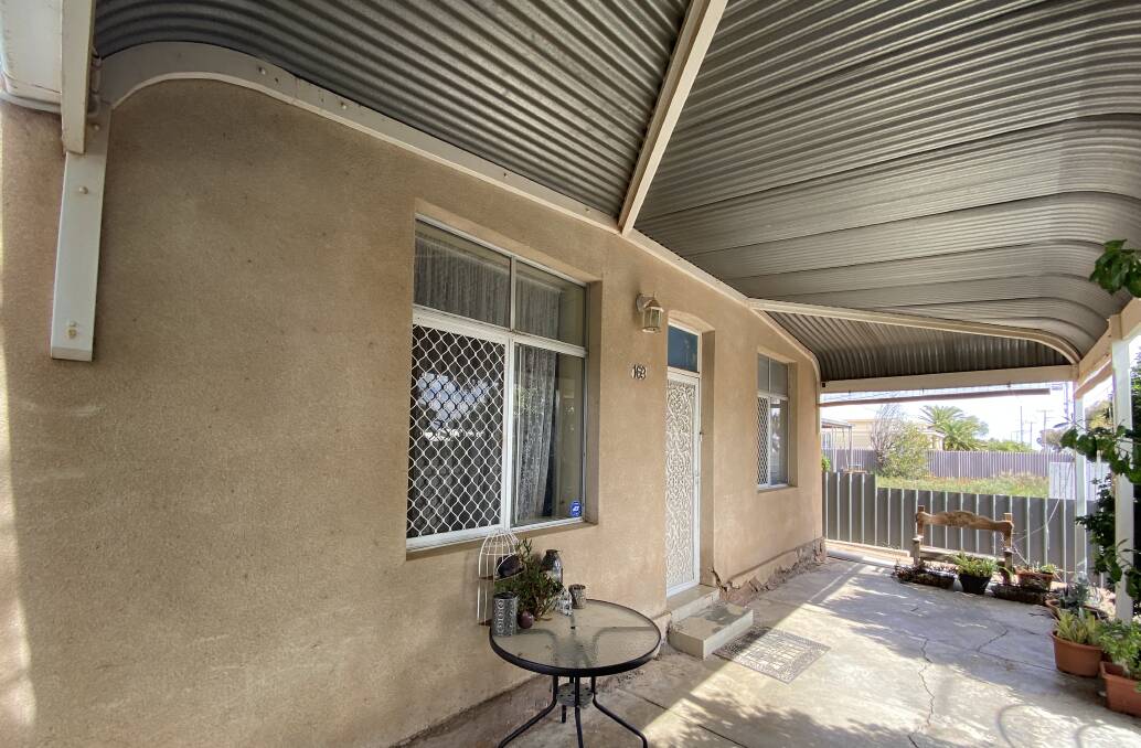 The house at 163 Newton Street, Broken Hill has three bedrooms. Photo was supplied.
