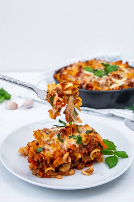 Bolognese bake. Picture supplied