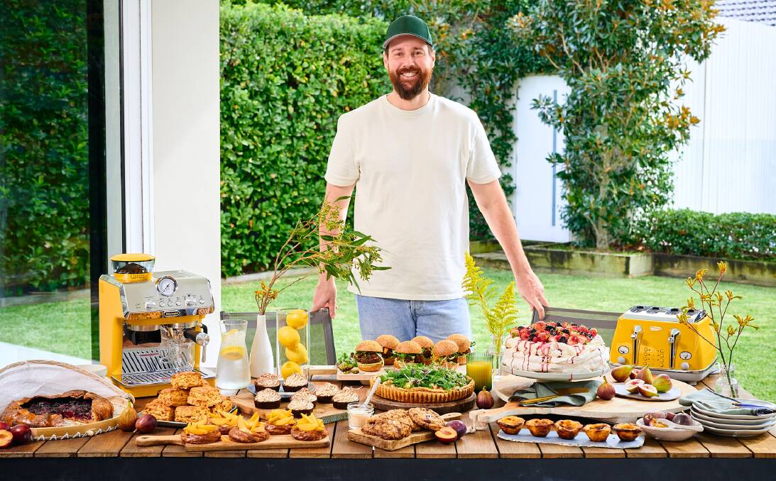 Pastry chef and former MasterChef contestant Andy Bowdy has some tips to pimp your morning tea. Picture supplied