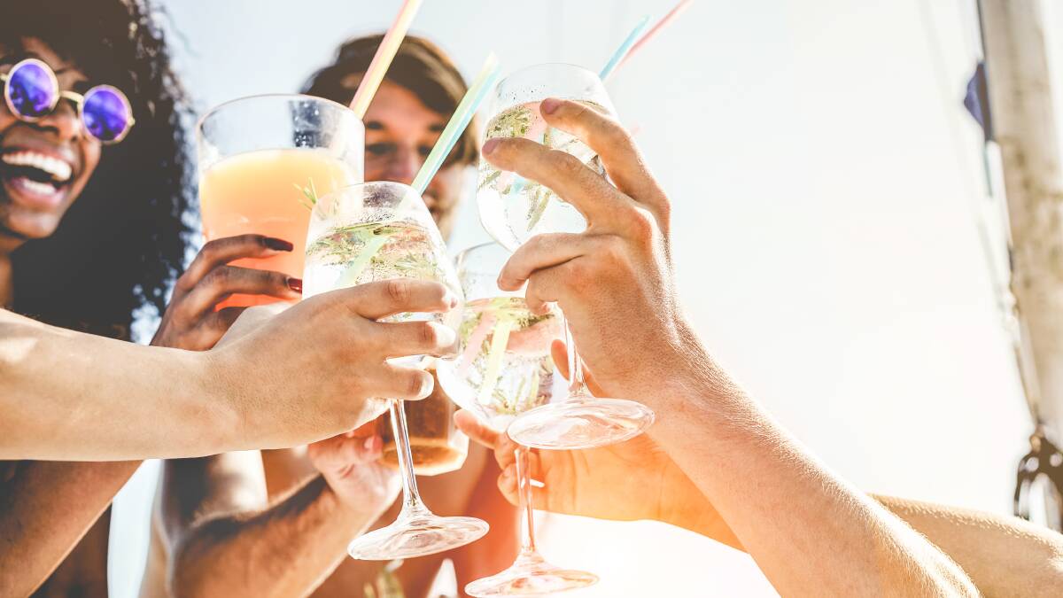 Gather some friends, pour some drinks. Picture Shutterstock
