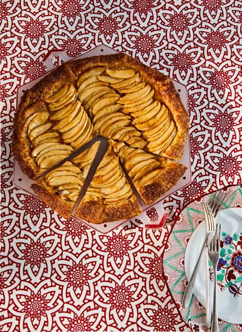 Easy apple galette. Picture by Jenny Huang